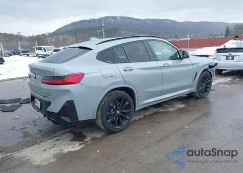 2022 BMW X4 M40I from USA, damaged, VIN 5UX43DT07N9J81921